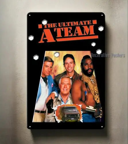 A Team Movie Metal Poster -Collectable Sign- 20x30cm,   -aluminum sign