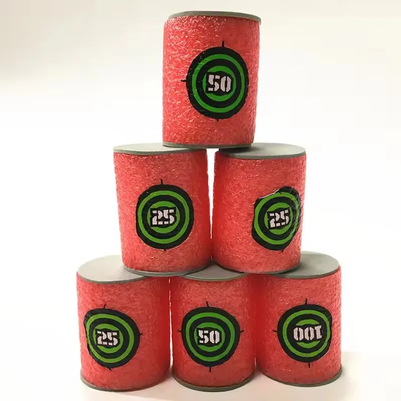 100/50pcs 7.2cm Refill Darts Bullets for Nerf N-Strike Elite Series Blasters Gun Soft Bullet Foam Guns Accessories Children Toy