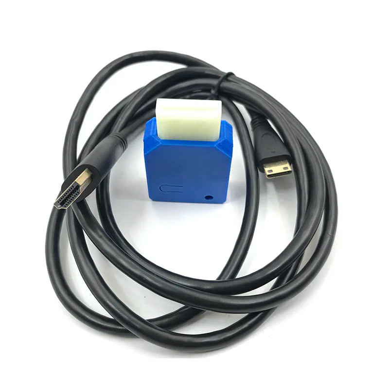 For Nintendo Gamecube Mini HDMI-compatible Adapter W/ 5FT HDMI-compatible Cable For NGC