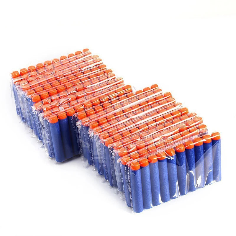 100/50pcs 7.2cm Refill Darts Bullets for Nerf N-Strike Elite Series Blasters Gun Soft Bullet Foam Guns Accessories Children Toy