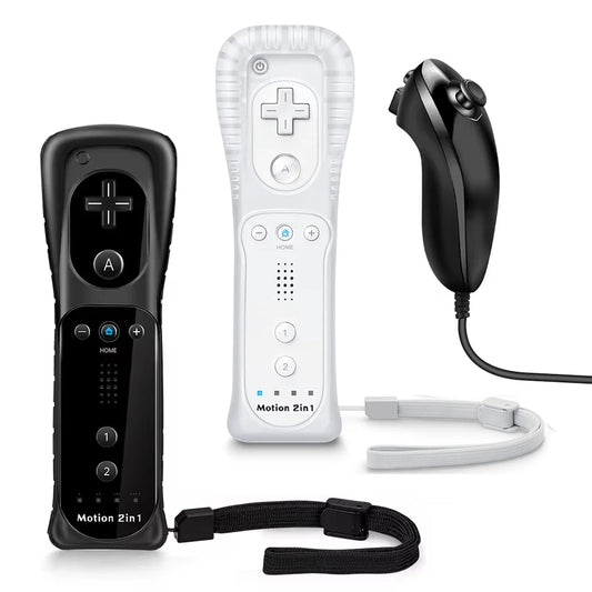 2 in 1 Wireless Controller For NS Wii Gamepad Set Motion Plus Remote Controller Joypad for NS Wii Games Control Accessories