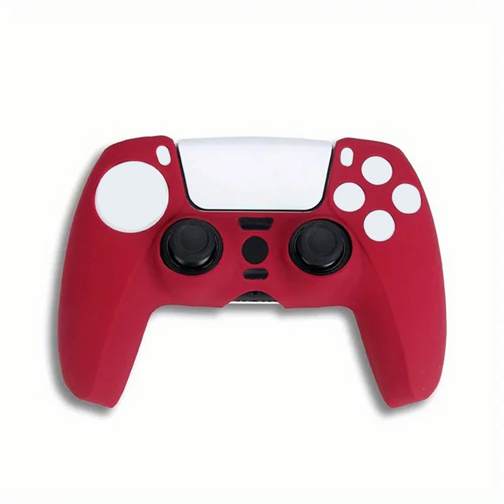 PS5 controller skin anti slip silicone sleeve protective sleeve handle sleeve dustproof, suitable for PS5 Playstation