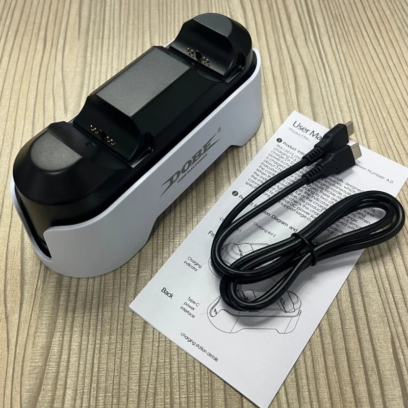 PS5/PS5slim Optical Drive Digital Edition Wireless Gamepad Two-charger P5 Game Controller Fast Charger dock