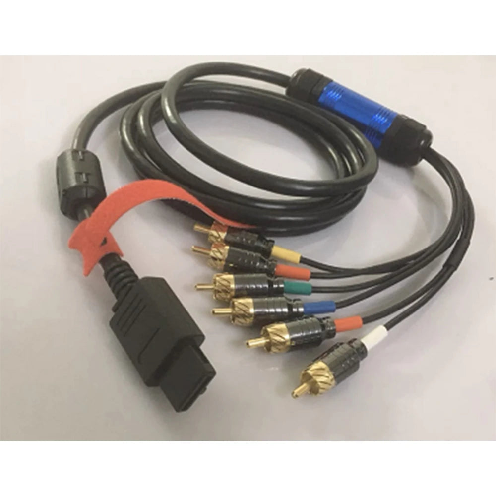 Wii RGBS PAL RCA Cable Shielded Cable Retro Video Game Console Video Conversion Cable