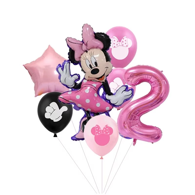 Set Completo Decorazioni Festa Minnie Mouse