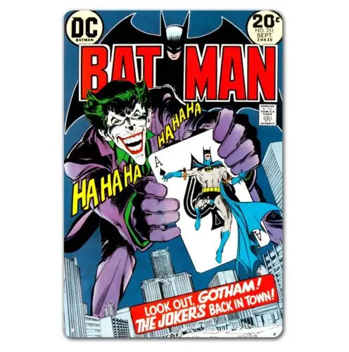 1g,vs Movie Metal Poster Tin Sign - 20x30cm Comic Book Plate