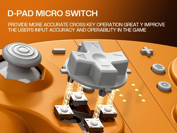 NYXI Wizard 2 Game Controller NGC Style Switch PC, Hall, NFC, 5.0 Bluetooth, 8-hour Playtime