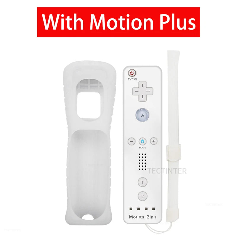 2 in 1 Wireless Controller For NS Wii Gamepad Set Motion Plus Remote Controller Joypad for NS Wii Games Control Accessories
