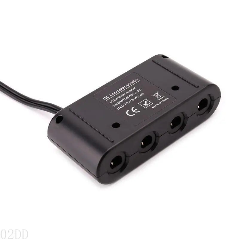 AP28 3 in 1 Game Converter for GameCube Controller USB Adapter for to Wiiu Pc Game Accessories Black