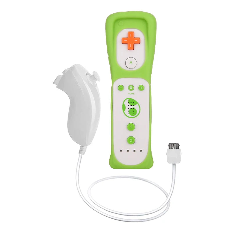 1 Set/2 Set Remote Controller with Nunchuck Controller for Wii Games Control for Wii Console Wireless Gamepad with Motion Plus