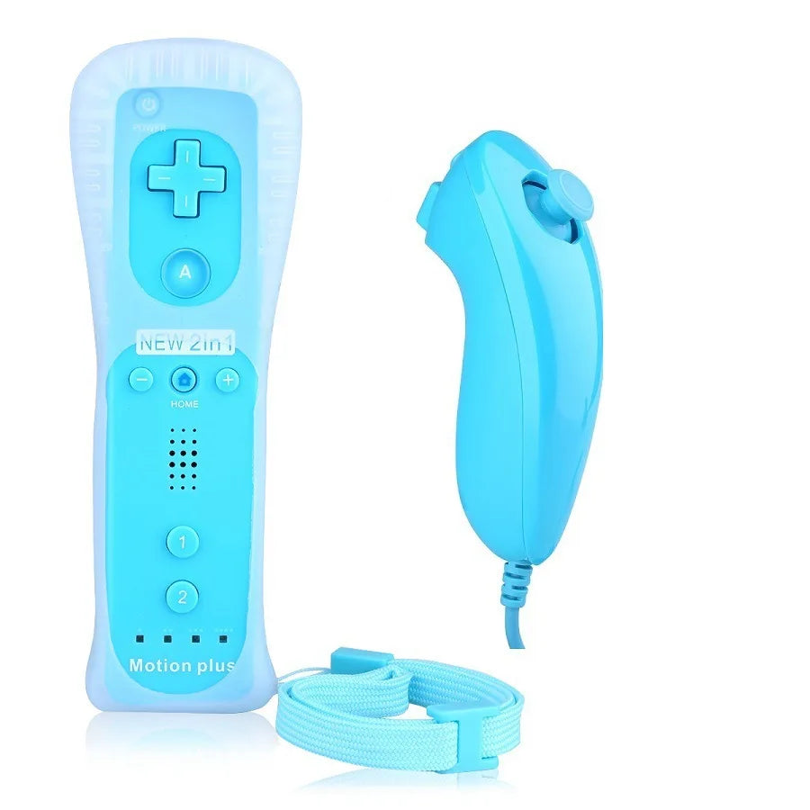 Wireless Remote Controller For Wii Nunchuck with Motion Plus Wireless Gamepad For  Wii Console Joystick Joypad