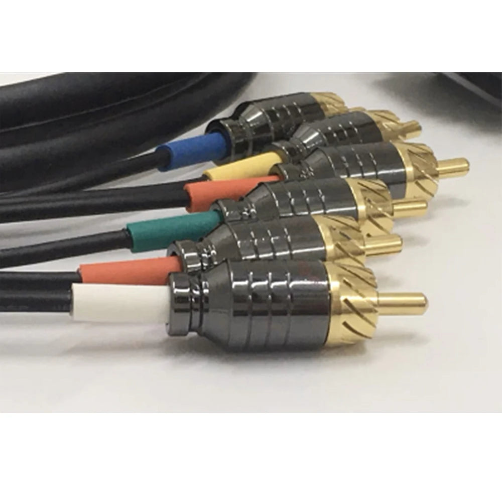 Wii RGBS PAL RCA Cable Shielded Cable Retro Video Game Console Video Conversion Cable