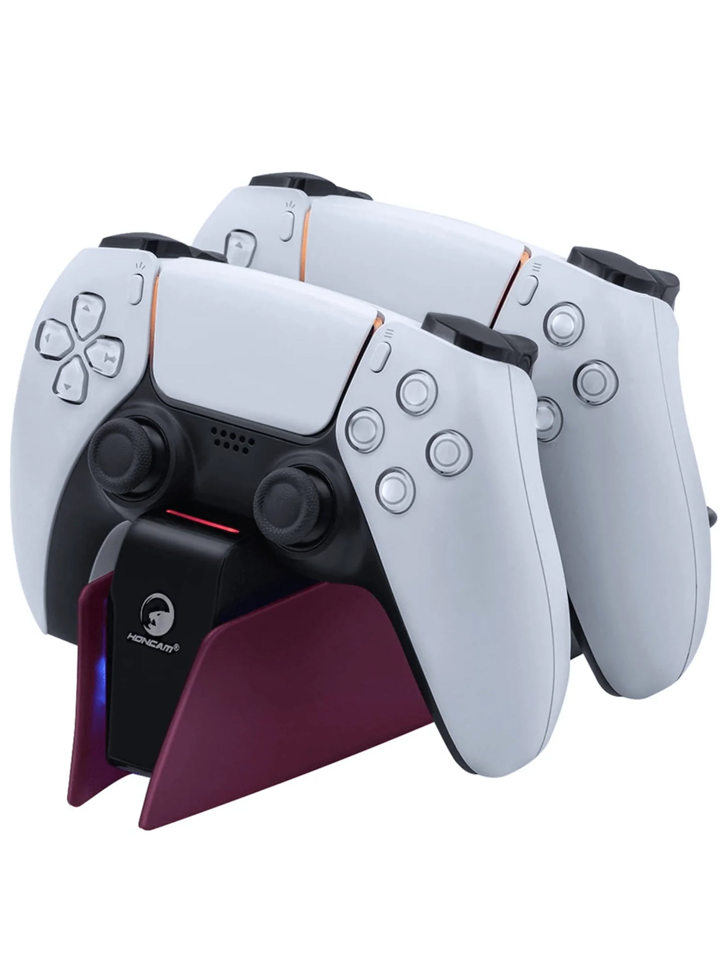 Game Wireless Charging Station for PS5 with Dual Fast Charger Dock and LED Charging Indicators