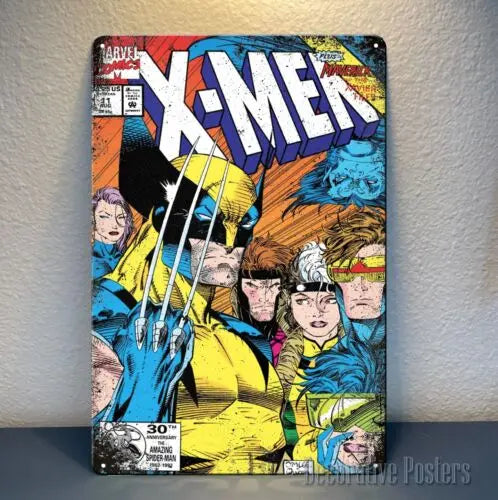 1f,30th aniversary Metal Poster - Collectable Comic Book Sign - Size:20x30cm