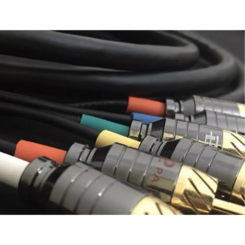 Wii RGBS PAL RCA Cable Shielded Cable Retro Video Game Console Video Conversion Cable