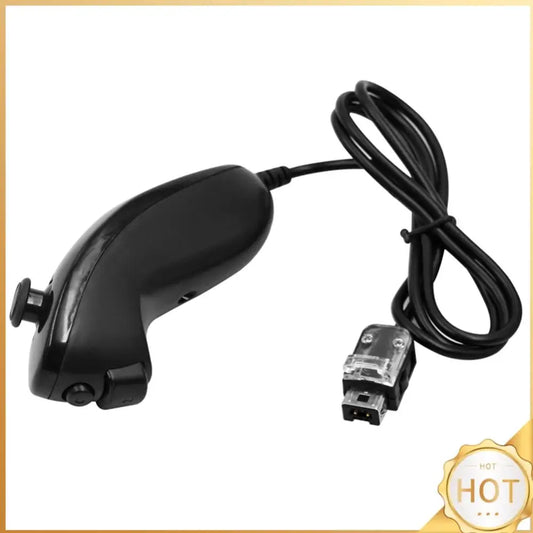 Game Controller Gamepad Gaming Accessories Joystick Replacement for Wii Wii U Nunchuk Wired Game Controller