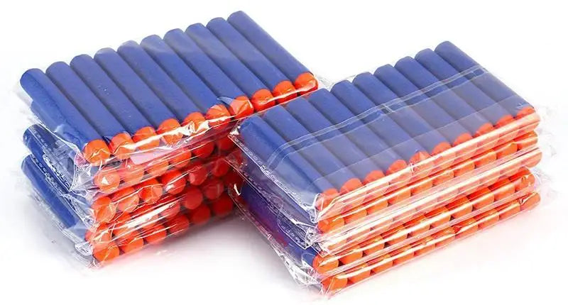 100/50pcs 7.2cm Refill Darts Bullets for Nerf N-Strike Elite Series Blasters Gun Soft Bullet Foam Guns Accessories Children Toy