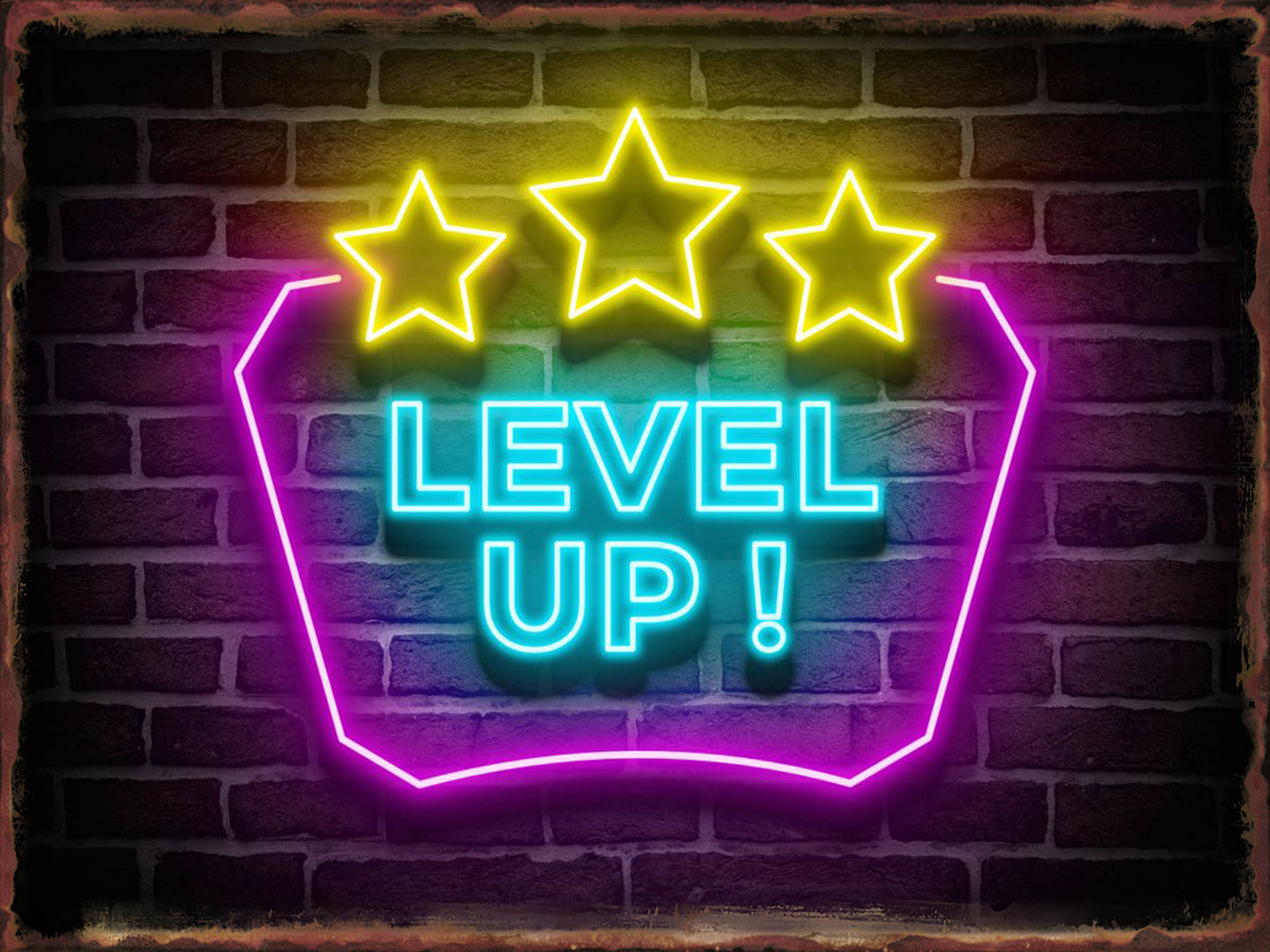 Neon Game Metal Tin Sign Gamer Room Poster Electronic Arena Wall Decor Internet Bar Plaque Gamepad Iron Plate Painted Home Mural