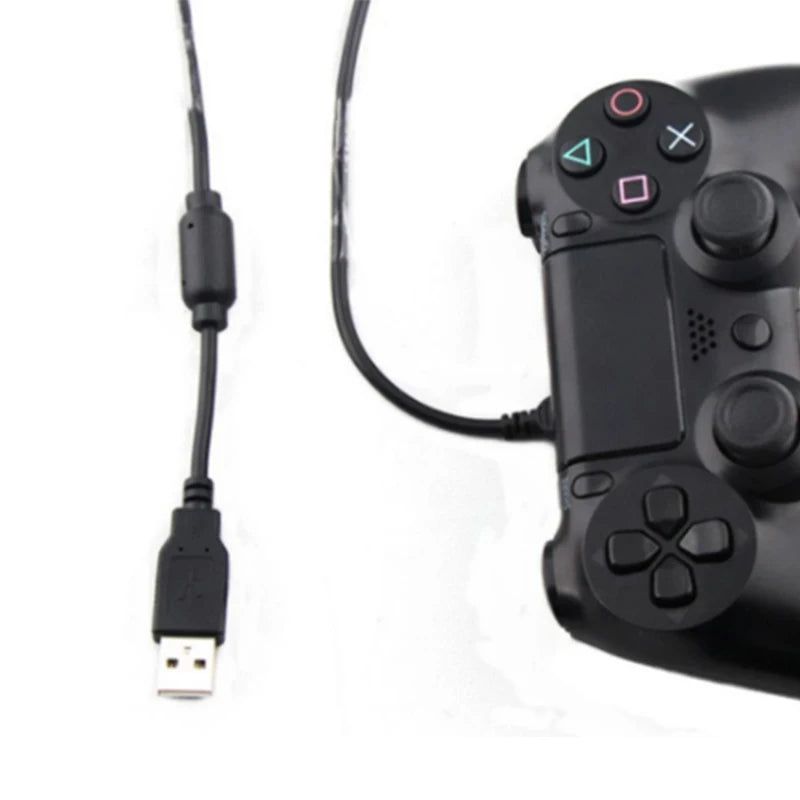 Charging Data Cable for PS4 Joystick Charger Cable for PS 4 Controller Game Accessories