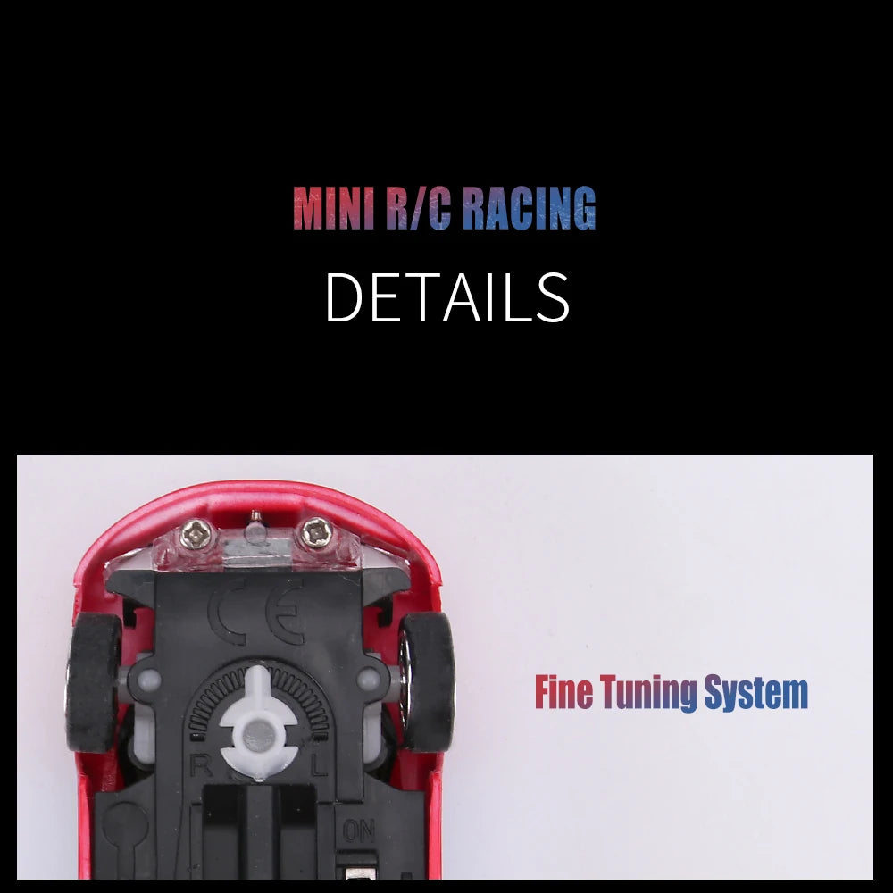 1:58 Remote Control MINI RC Car Battery Operated Racing Car PVC Cans Pack Machine Drift-Buggy Bluetooth radio Controlled Toy Kid