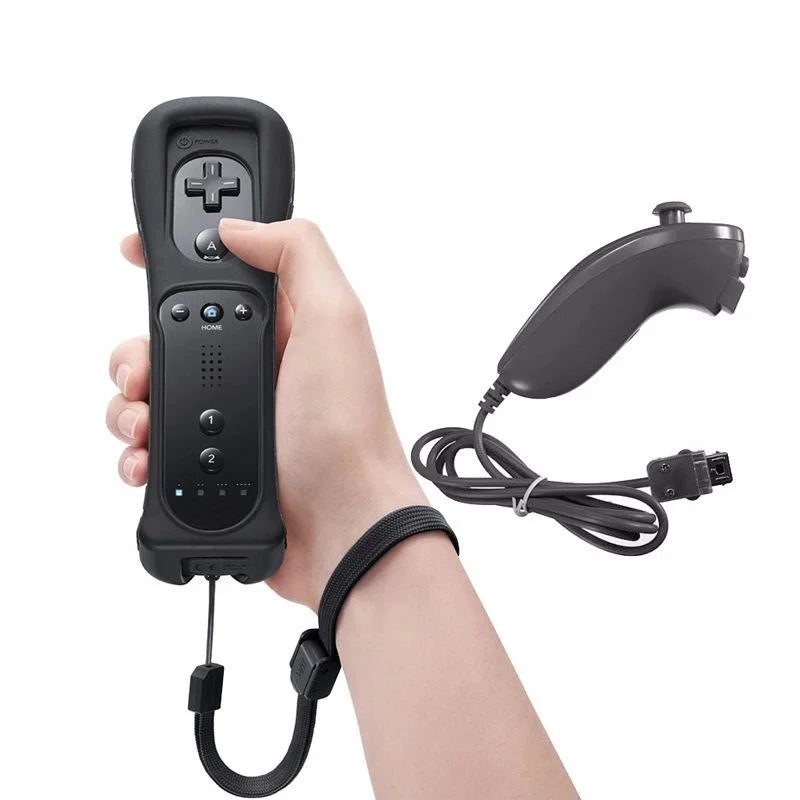 Wireless Gamepad for Wii Remote Controller With Nunchukes Control for Wii Controller Motion Plus Joystick