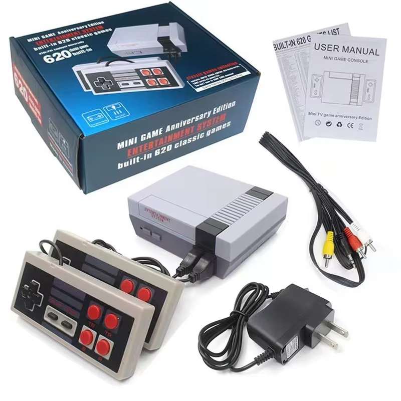 Mini Console Retrò Wireless con 620 Giochi Integrati
