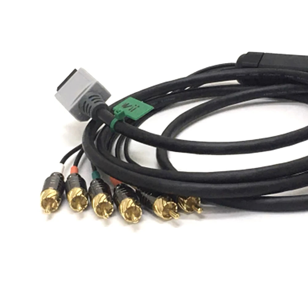 Wii RGBS PAL RCA Cable Shielded Cable Retro Video Game Console Video Conversion Cable