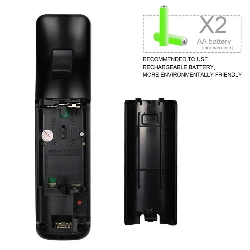 2 in 1 Wireless Controller For NS Wii Gamepad Set Motion Plus Remote Controller Joypad for NS Wii Games Control Accessories