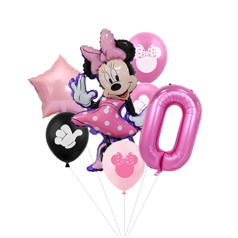 Set Completo Decorazioni Festa Minnie Mouse