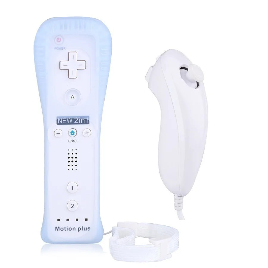 Wireless Remote Controller For Wii Nunchuck with Motion Plus Wireless Gamepad For  Wii Console Joystick Joypad