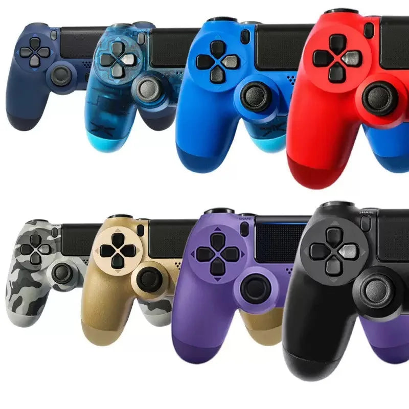 Wireless Game Controller For PlayStation 4/Slim/Pro/PS3 Console Computer PC Bluetooth Gamepad 6-axis Gyroscope Dual Vibration