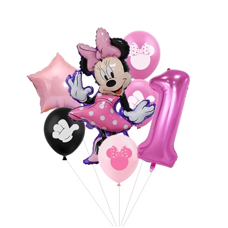 Set Completo Decorazioni Festa Minnie Mouse