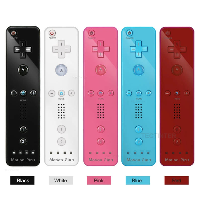 2 in 1 Wireless Controller For NS Wii Gamepad Set Motion Plus Remote Controller Joypad for NS Wii Games Control Accessories
