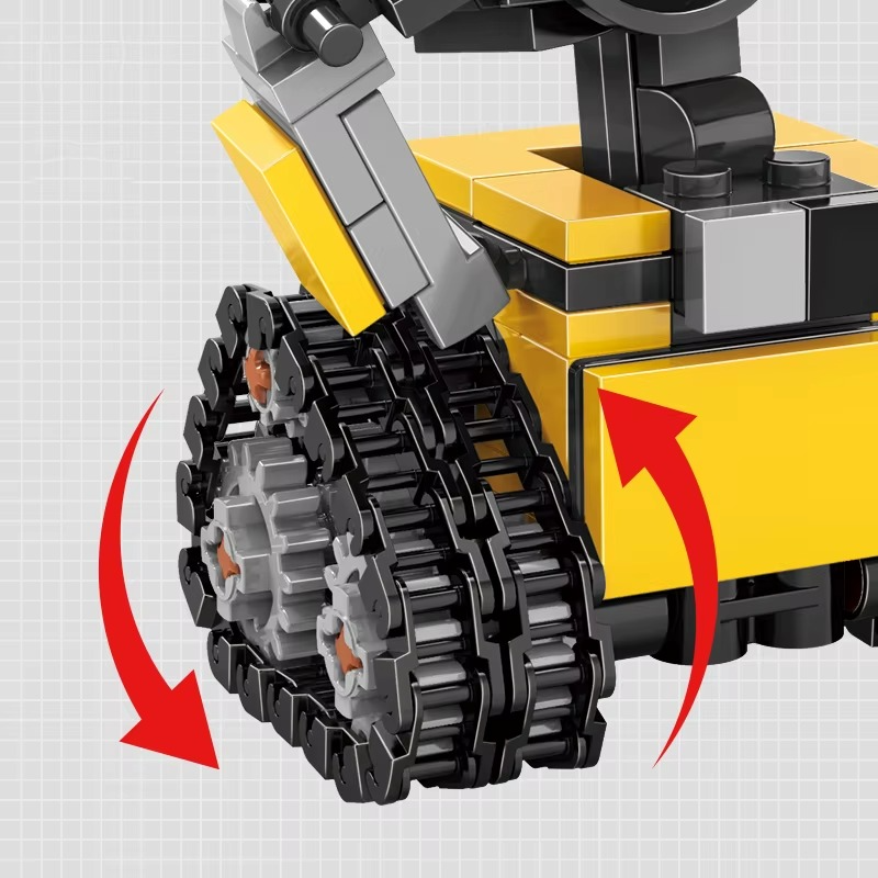 Micro Costruzioni Mini Robot Wall-E - Set Creativo 200 pezzi
