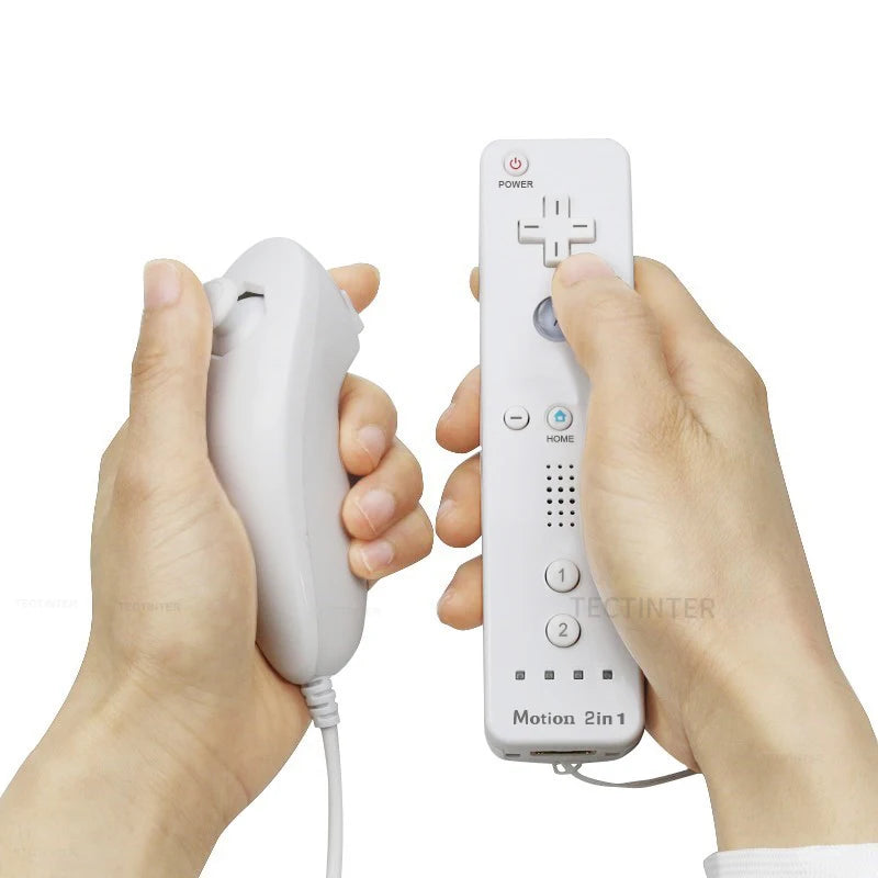2 in 1 Wireless Controller For NS Wii Gamepad Set Motion Plus Remote Controller Joypad for NS Wii Games Control Accessories