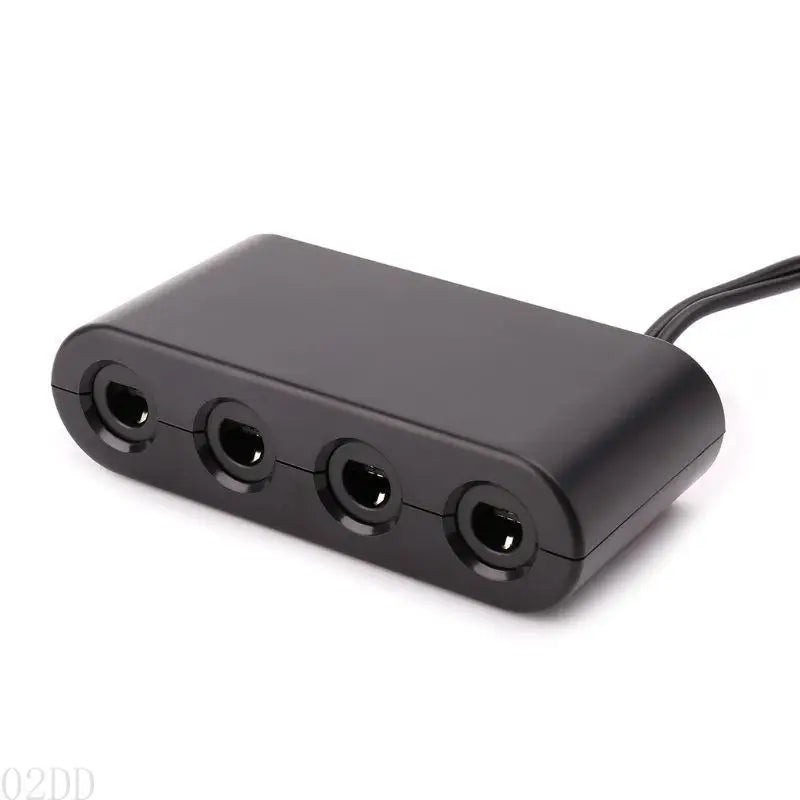 AP28 3 in 1 Game Converter for GameCube Controller USB Adapter for to Wiiu Pc Game Accessories Black