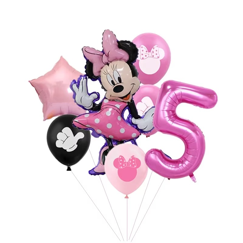 Set Completo Decorazioni Festa Minnie Mouse