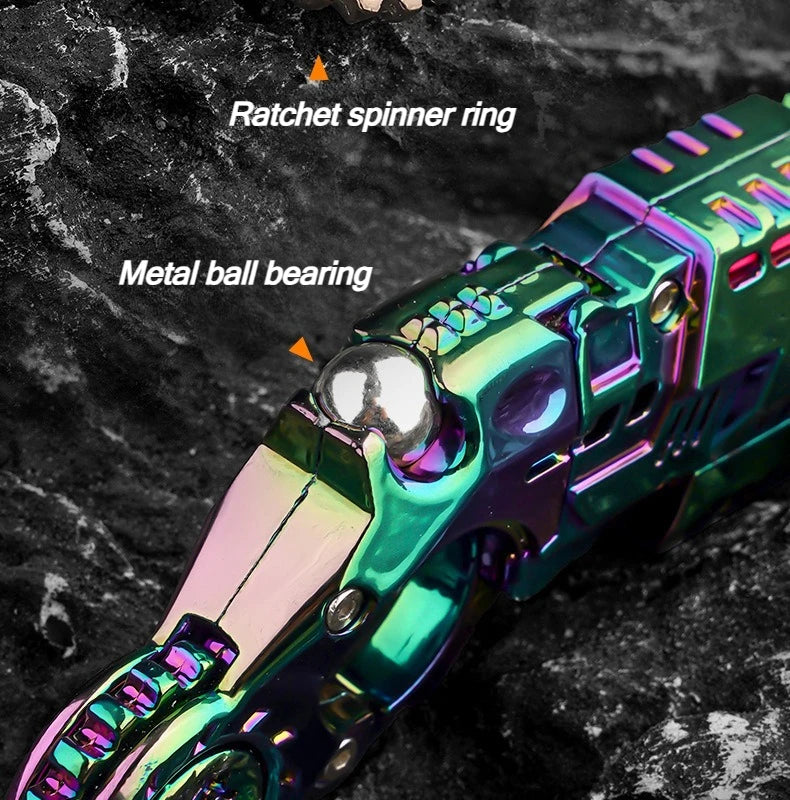 Metal Alloy Shell-Ejecting Toy Pistol Set Fun Shooting Sensory Toy Stress Relief EDC Office Desk Gadget Gift for Boys Adults