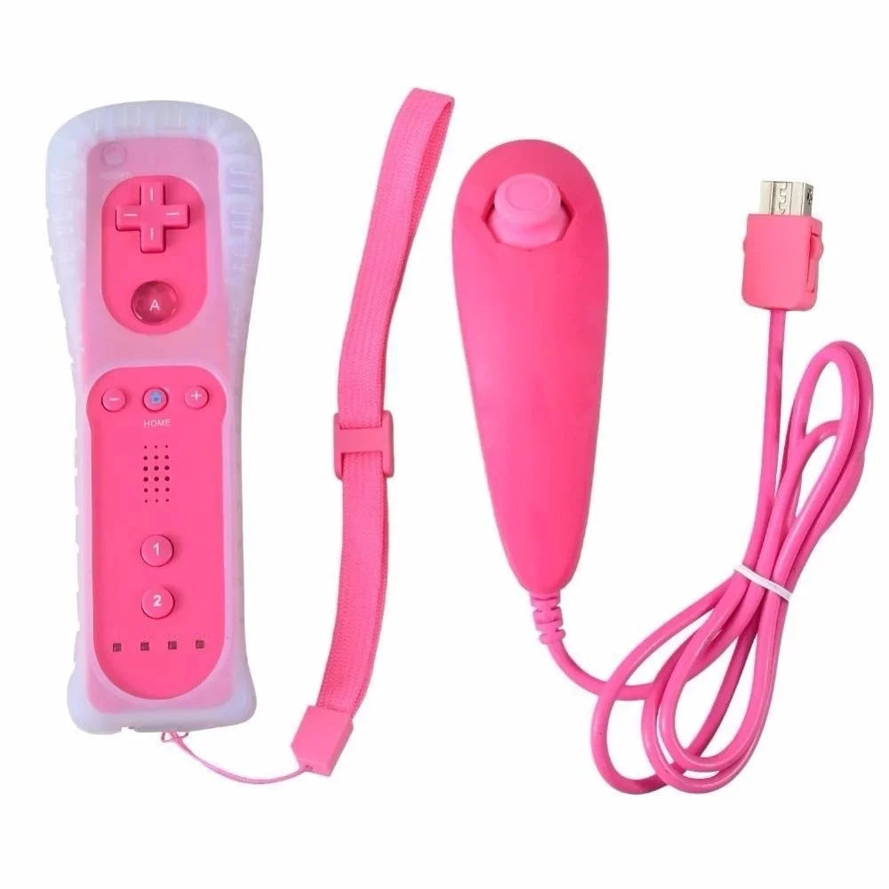 Wireless Gamepad for Wii Remote Controller With Nunchukes Control for Wii Controller Motion Plus Joystick