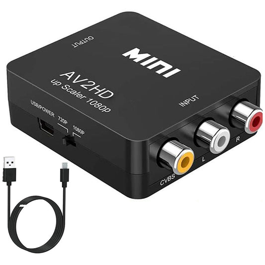 Adattatore av to hdmi convertitore video composito