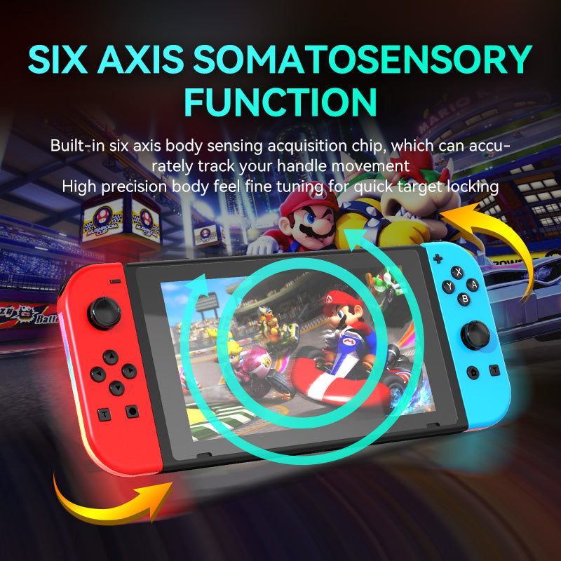 Nintend Switch Gamepad 2 Vibration Motor giroscopio a 6 assi Bluetooth 5.2 per accessori per Controller di gioco Nintendo Switch