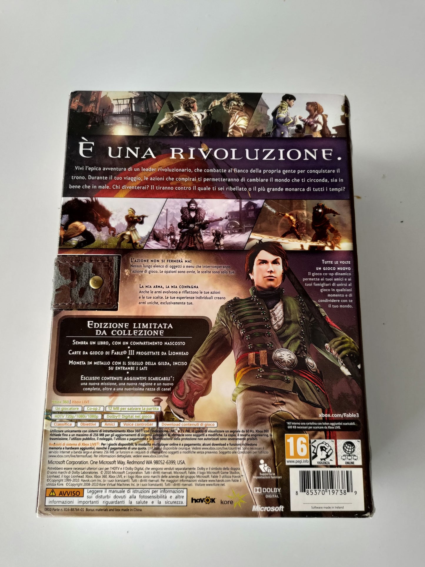 Fable 3 edizione limitata da collezione Completo.