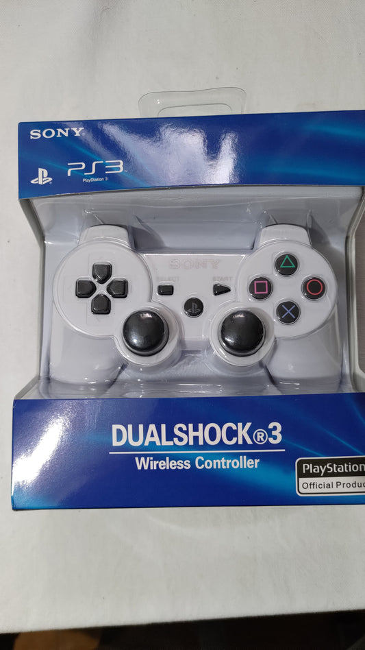 Gamepad Joystick controller sixasis Dualshock sony ps3 white