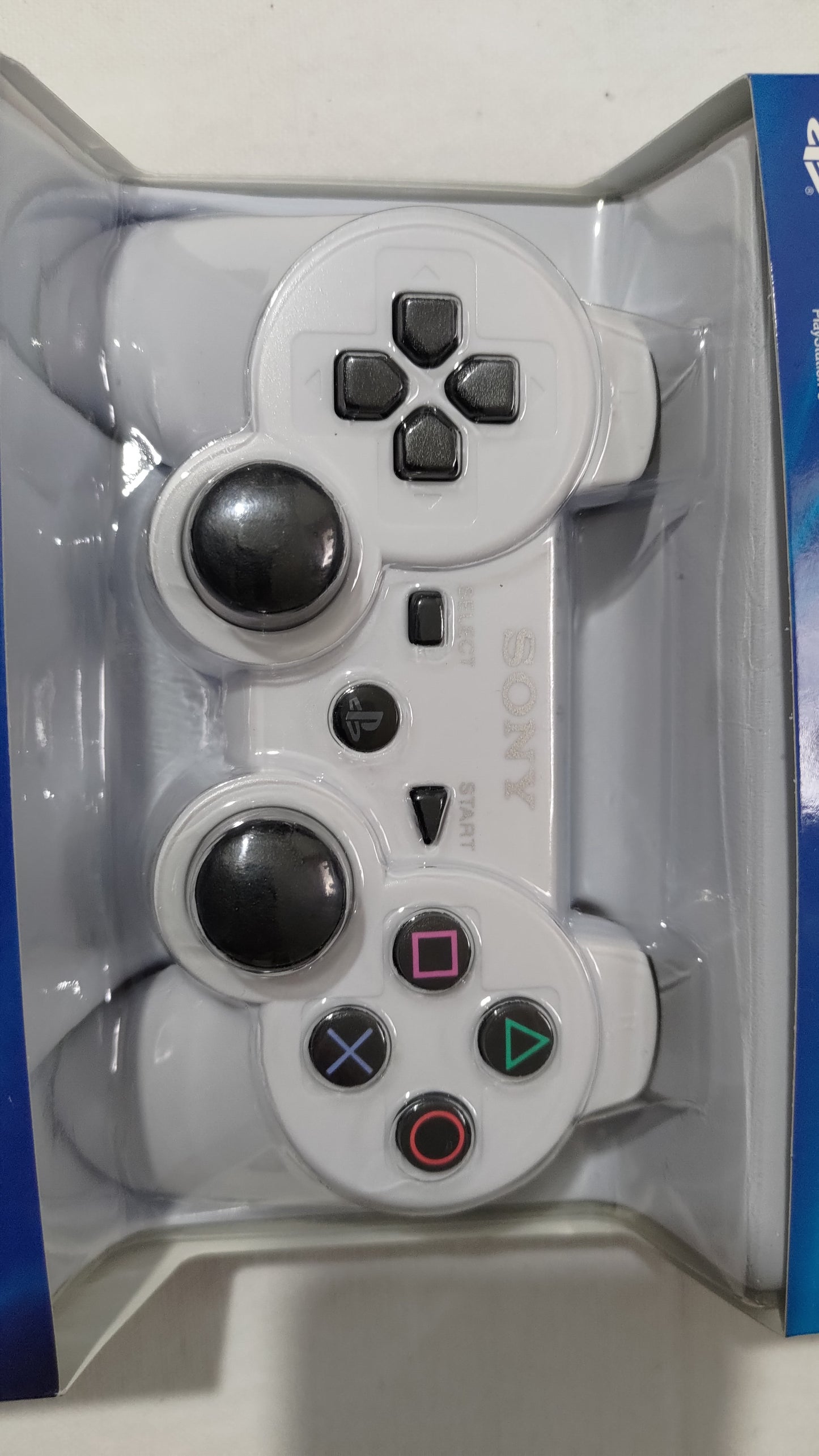 Gamepad Joystick controller sixasis Dualshock sony ps3 white