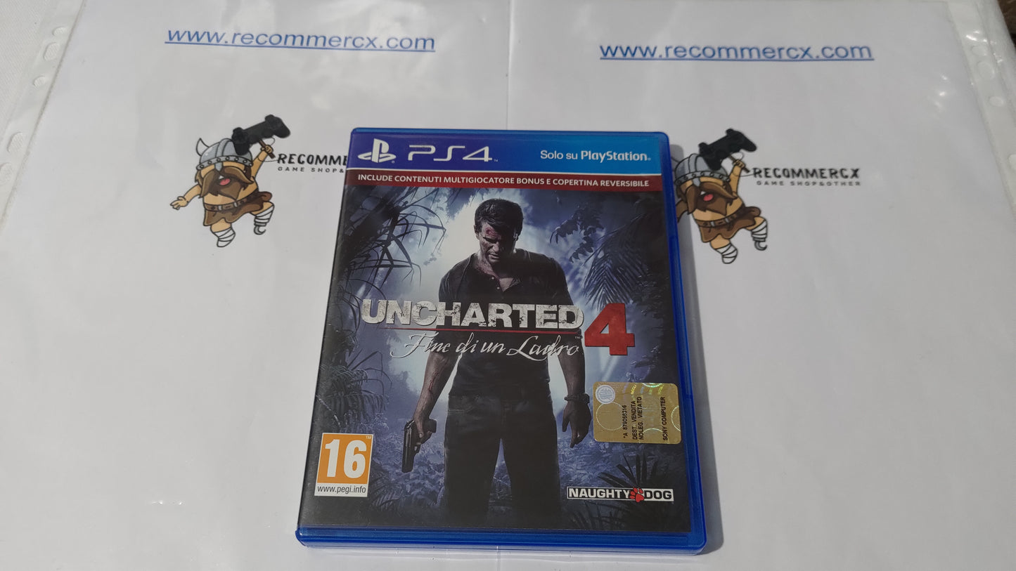 Uncharted 4 La fine di un ladro.