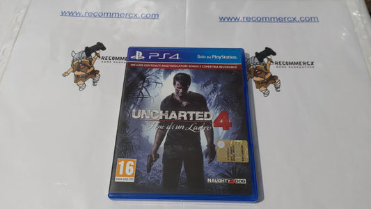 Uncharted 4 La fine di un ladro.