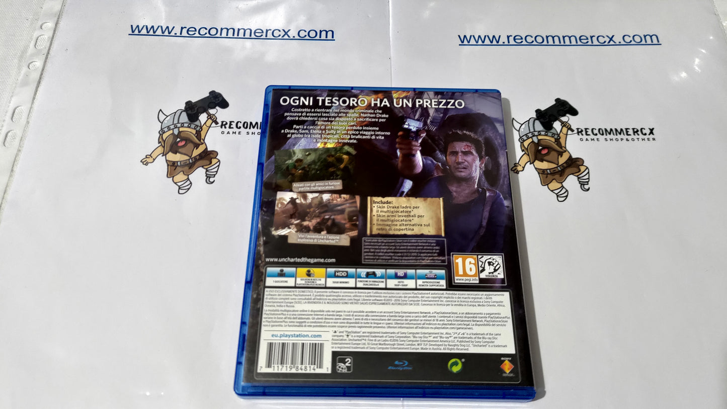 Uncharted 4 La fine di un ladro.