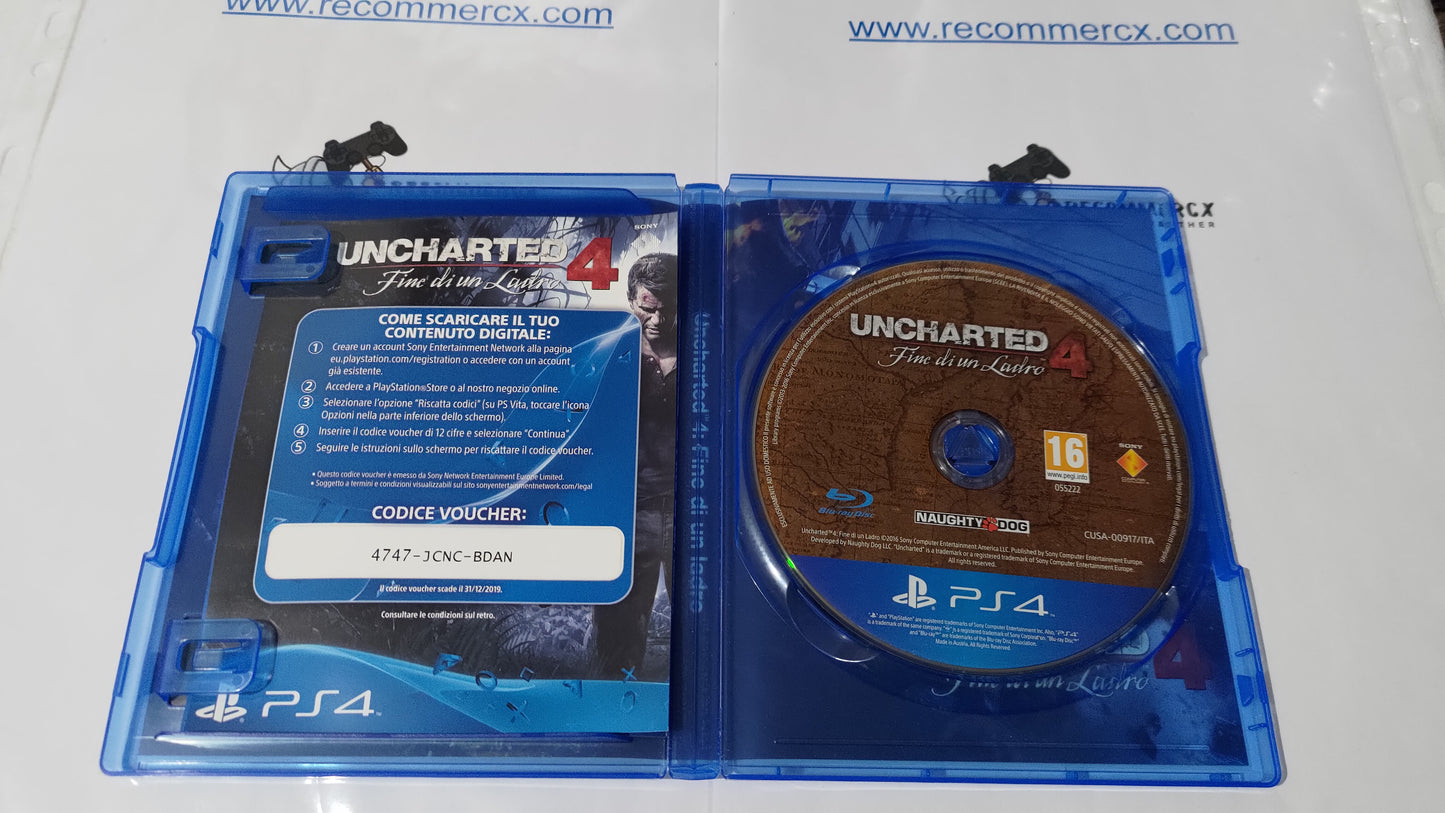 Uncharted 4 La fine di un ladro.