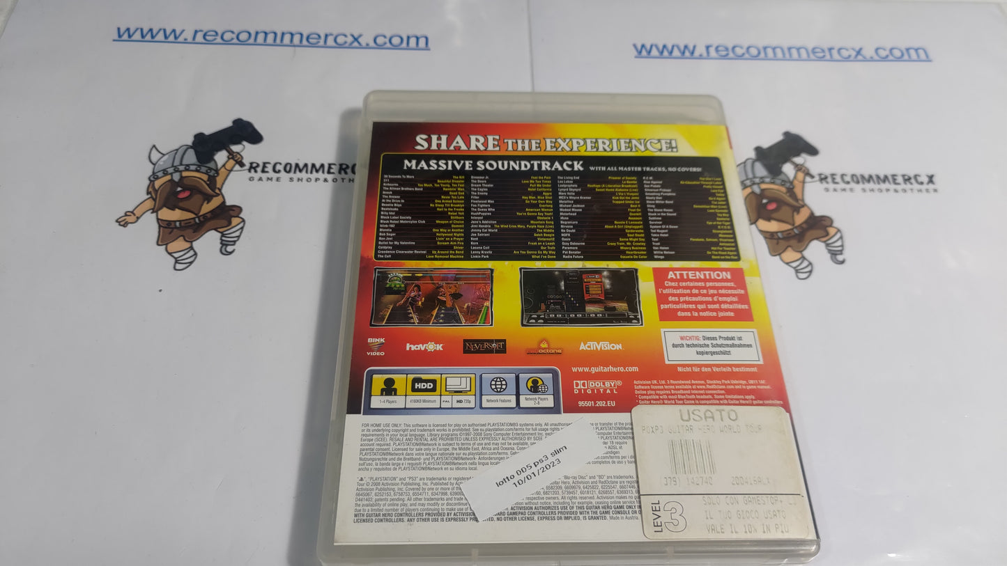 Guitar Hero World Tour