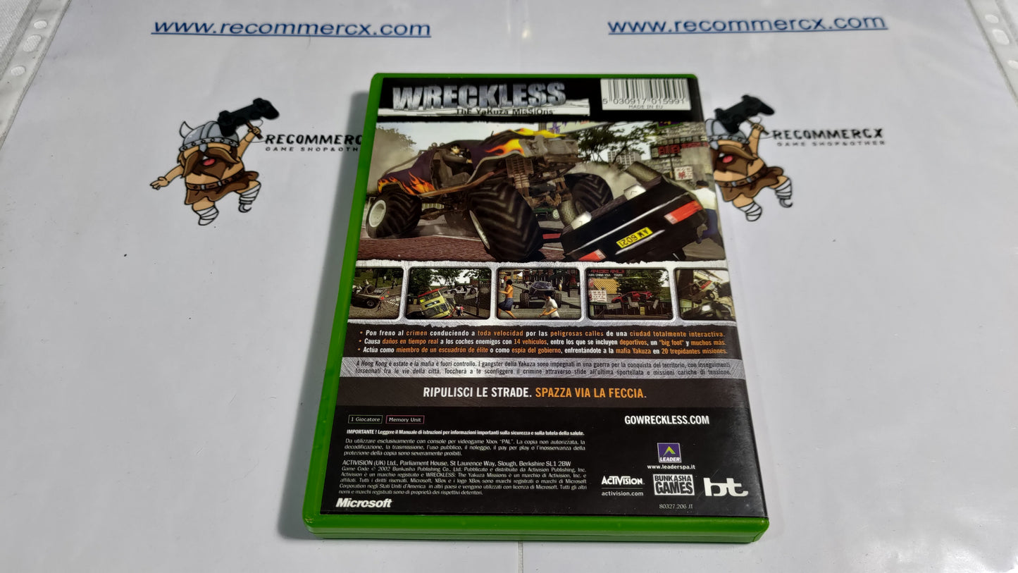 wreckless the Yakuza Missions